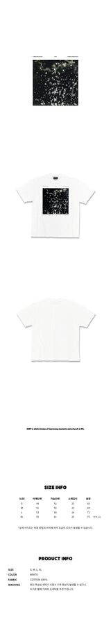 RAINY HALF SLEEVE TEE (WHITE)