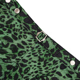 SP25 LEOPARD PRINT CARGO PANTS (GREEN)