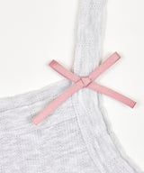 RIBBON SLEEVELESS