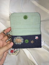 "My Dream Is..." Cheese (Denim) Card Wallet