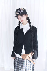 Pocket Suede Wide Leather Belt (2colors)