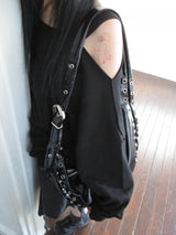 multi eyelet cross bag