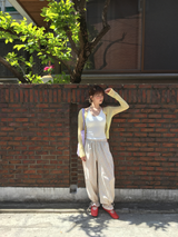 YWD PINCA FLOWER PANTS (2color)