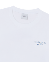 26SS トリプルチェーンエンボスベーシックロゴ半袖Tシャツ