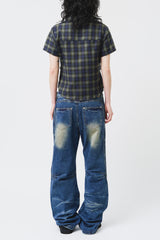 (W) Two Checked Shirt (2color)