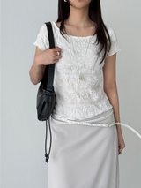 wave wrinkle top (3color)