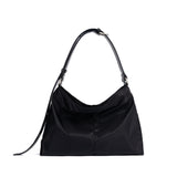 [Haesu Collaboration] Contour Belted Bag (Nylon Black)
