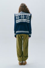 Winter Warmie Knit [Navy]