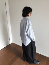 Summer pinstripe shirt (2color)