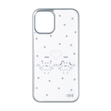 [MADE] angel friends emoji phonecase (silver)