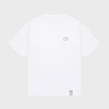 [UNISEX] Small Line Drawing Smile Short Sleeve T-Shirt