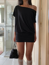 [Ofom] LOOSE MINI DRESS