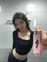 シルバー幾何学ヘアピン