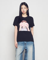 25FW WOMAN ADLV ベビーフェイスドーナツ3半袖Tシャツ