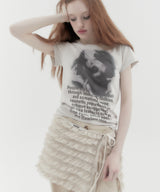 ユアスキン半袖Tシャツ Beige