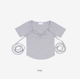 ソレンティ ツイスト スリム Tシャツ