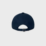 SUNLIT LETTERING BALL CAP (NAVY)