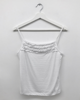 Roy Shirred Flutter Sleeveless (3color)