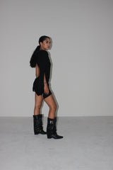 YAMISHITSU "DARKR00M" SLIM FIT JERSEY DRESS "1OF1 UNRELEASED"
