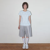 Lace Star Layered Tee (Sky Blue) F25QB118