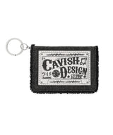 RAWCUT WASHED DENIM WALLET BLACK(CV2EFUAB61A)