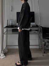 [Premium] 3 TAP Sulfur Dye Heavy Wide Pants