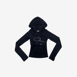 Hobain Warm Heart Hooded T-Shirt