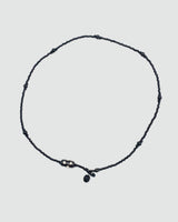 Dot necklace (black)