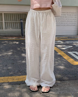 Fore eyelet banding pants