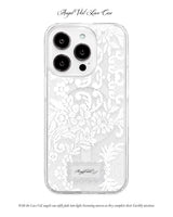 Angel Veil Lace Gel Hard Phone Case