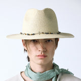 2way vintage stone cross panama hat