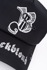 BBD Sketch Logo Trucker Mesh Cap (Black)