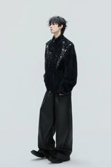 Pearl Fleece Knit Cardigan