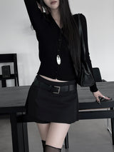 V-neck care cardigan (2color)