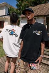 グラフィティベルクロパッチTシャツ
