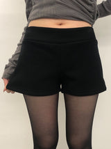 スインニットショート裏起毛パンツ