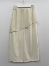 Pound Layered Long Skirt
