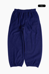 Cozy belted fleece jogger pants
