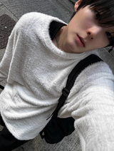 Angora Mohair Knitwear Long Sleeve