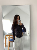 FOLD CARGO WIDE PANTS (5C)