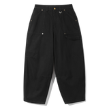 Artwork Carpenter Long Balloon Pants (Black)