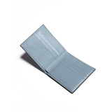 Crispe Bi-fold 6CC Wallet_Navy, Sky blue