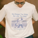 DAKYAM 2025S/S マイルドライフワイルドドリームプリントTシャツ
