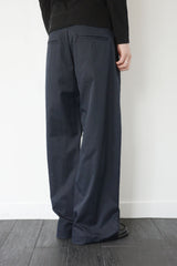 tailored wide slacks
