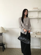 Matt drape blouse