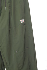 eyelet string nylon pants
