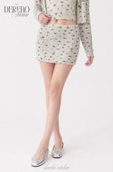 Green Tea Lounge Cardigan Three-Piece Set (3 SET)