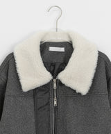 Pilance Quilted Fur Collar Jacket