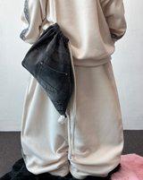 ボヘミアン サイドトラック フリース バルーン ハイネック ジップアップ🖤 3カラー