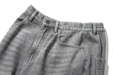 Vintage Washed Long Baggy Pants (Grey)
